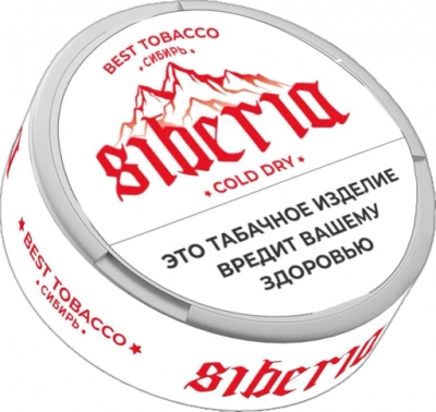 Жевательный табак Siberia Cold Dry